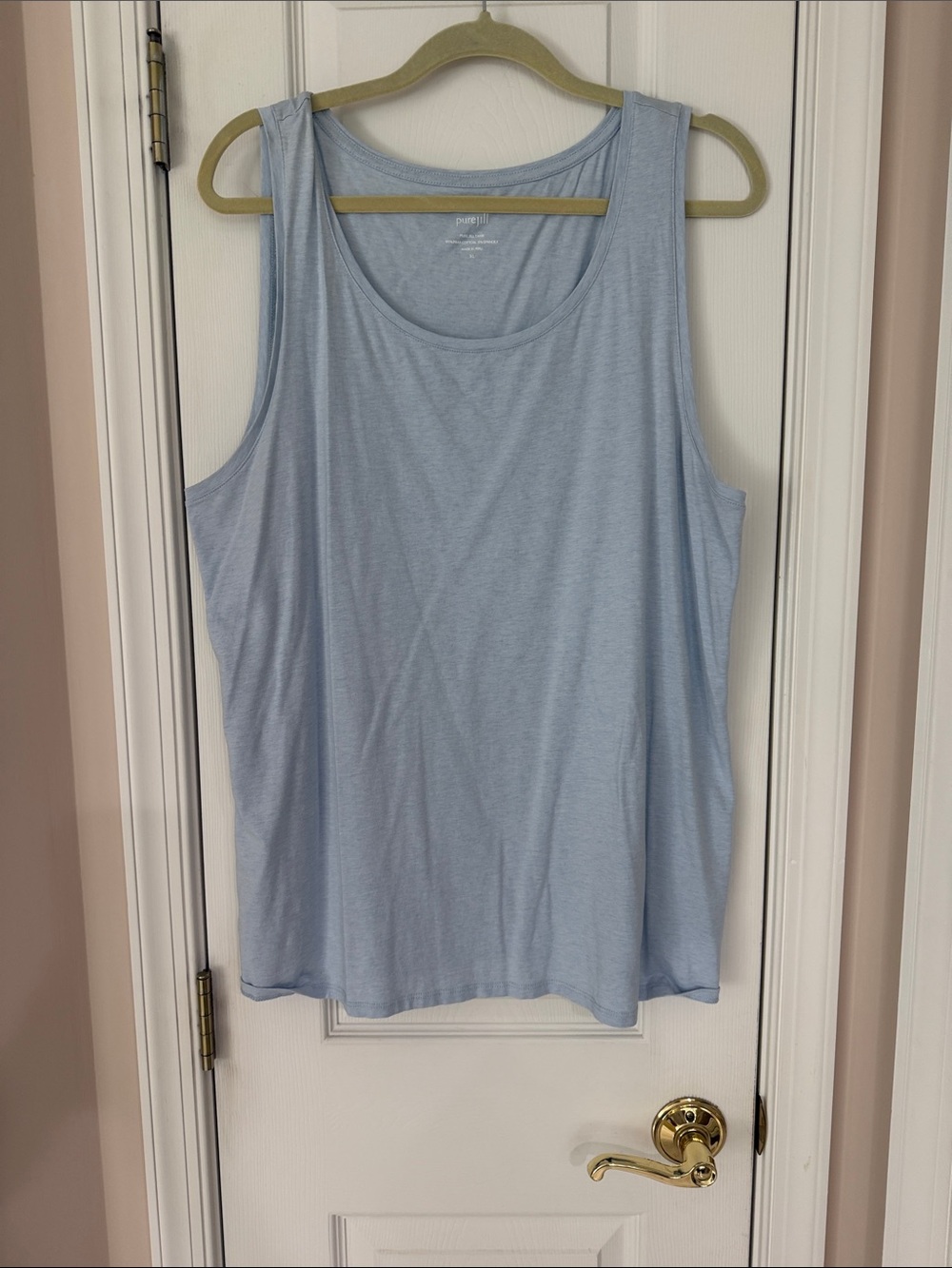 Pure Jill Light Blue Women's Tank Top - Soft Everyday Layering. XL
